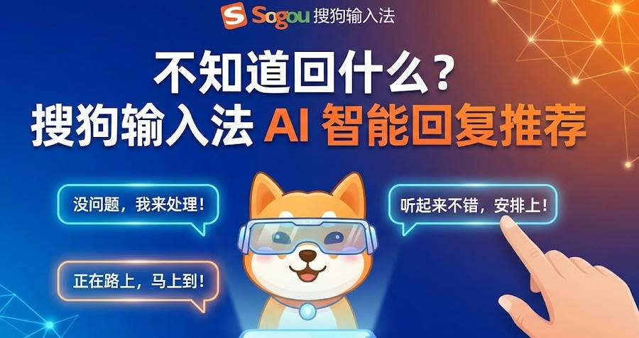 搜狗输入法AI智能回复