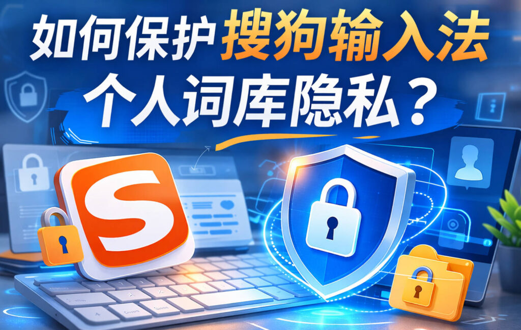 如何保护搜狗输入法个人词库隐私