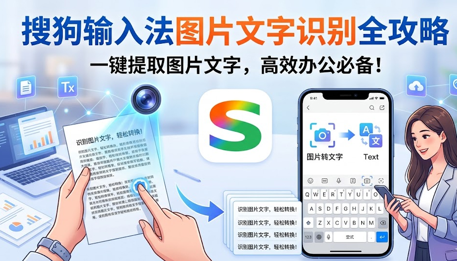 搜狗输入法如何识别图片文字